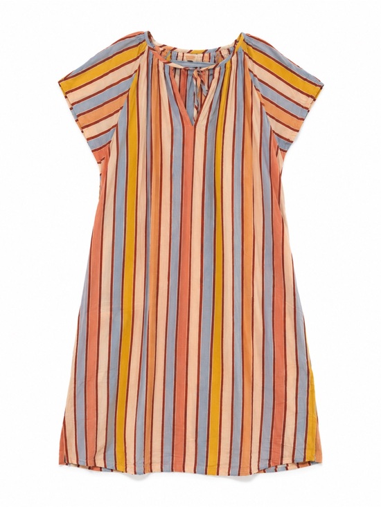 Sunshine tiendita Other - Sunshine Tiendita Multicolor Striped Beach Cover-Up Dress | Lightweight Boho Tun